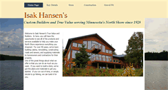 Desktop Screenshot of isakhansen.com
